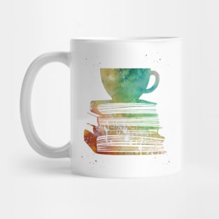 Cup of Tea with Books Mug